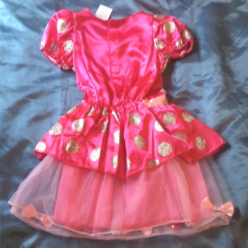 🛍️ SOLD NWT Disney Pink Minnie Dress Only size 4-6X - Picture 2 of 6